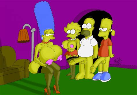 Rule 34 Alternate Breast Size Bart Simpson Big Breasts Big Penis