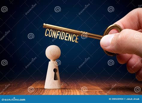 Confidence And Personal Development Self Confidence Concept Stock Photo