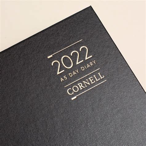 Personalised 2022 Diaries Cornell 2022 Diaries A4a5 Etsy