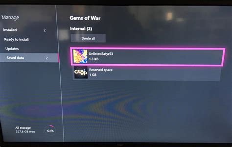 How To Delete Save Data On Xbox Gems Of War Support