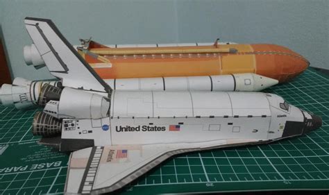 Space Shuttle Atlantis Papercraft By Magalhaesmrc On Deviantart