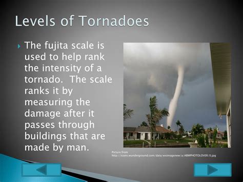 Levels Of Tornadoes