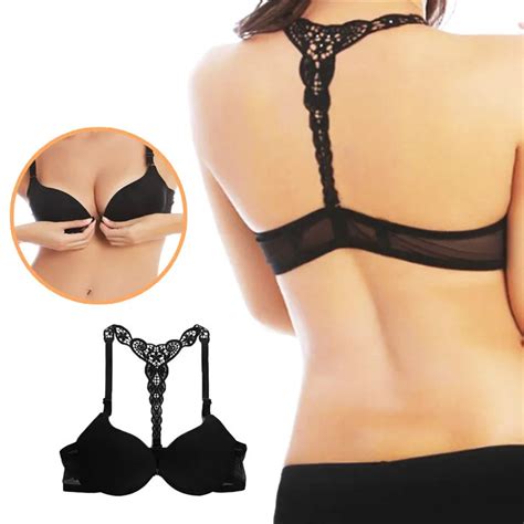 Buy Sexy Front Closure Smooth Bras Charming Lace Push