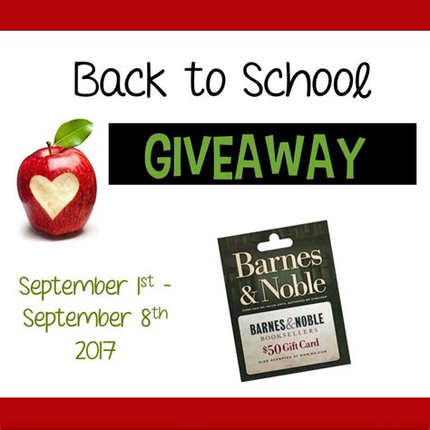 The happy teen card can be used at barnes & noble plus eight other brands! An Apple For The Teacher: Celebrate 2017 Back to School Season with a $50 Barnes and Noble Gift ...