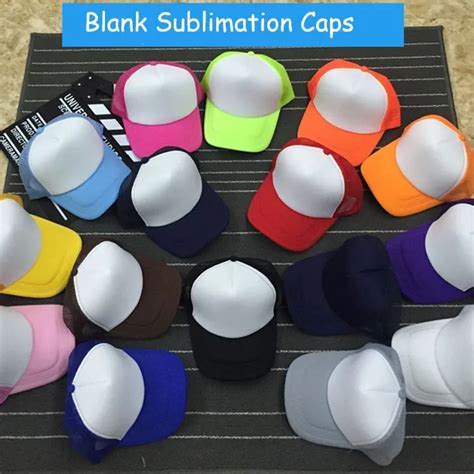 Free Shipping 12pcs Blank Sublimation Cap Hat For Sublimation Ink Print