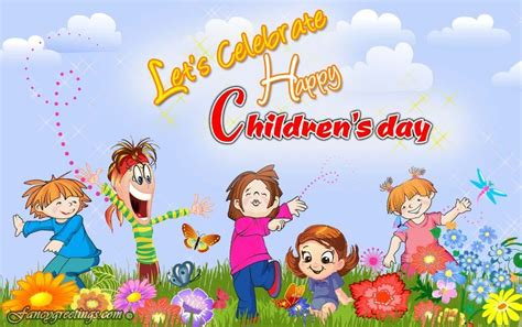 Childrens Day Ecard Greeting Card