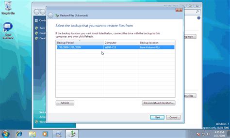 Restore Deleted Files With Windows 7 Backup And Restore
