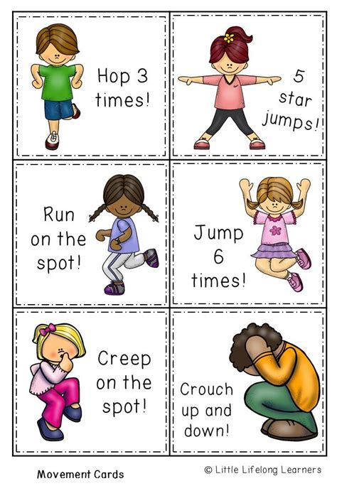 Related Image Preschool Movement Activities Kids Exercise Activities