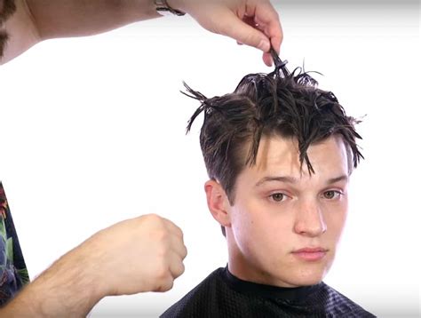 How To Get Wavy Hair From Straight Hair Mens Tutorial