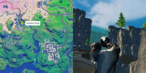 Where To Find Scenic Spot Gorgeous Gorge And Mount Kay Fortnite