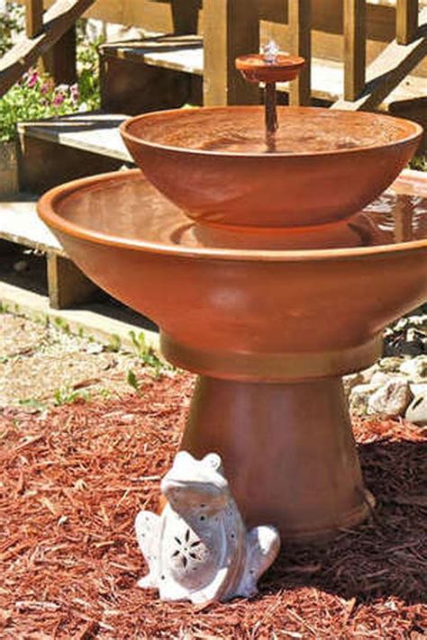 Terracotta Diy Fountain Diy Garden Fountains Diy Water Fountain Diy