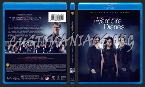 The Vampire Diaries Season 3 Blu Ray Cover Dvd Covers And Labels By