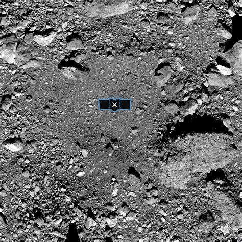X Marks The Spot NASA Selects Site For Asteroid Sample Collection