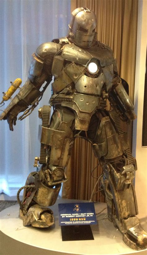 Original Iron Man Suit Worn By Robert Downey Jr In Ironman Space
