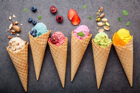 Ice Cream Food Colorful 5k Wallpaper Hdwallpaper Desktop Ice