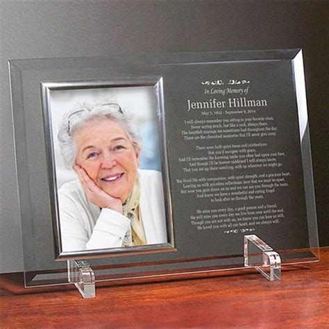 Free Engraving Personalized Glass Frame T Write Your Own Etsy In