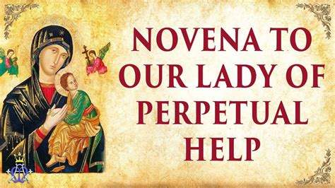 🌹 Sanctuary Of Hope Novena To Our Lady Of Perpetual Help Youtube