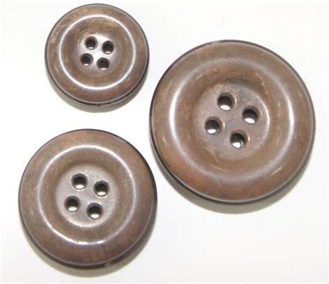 Taupe Coat Buttons