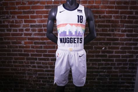 Our nuggets city edition apparel is an essential style for fans who like to show off the newest and hottest designs. MUST SEE: The Denver Nuggets have brought back the Rainbow ...