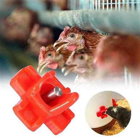 10 Horizontal Side Mount Chicken Nipples Water Automatic Poultry Ca Ebay