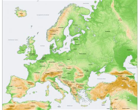 Evropa pohoří Quiz