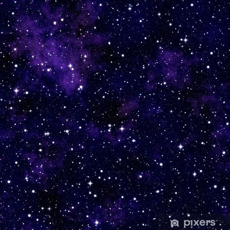 Wall Mural Seamless Texture Simulating The Night Sky Pixersca