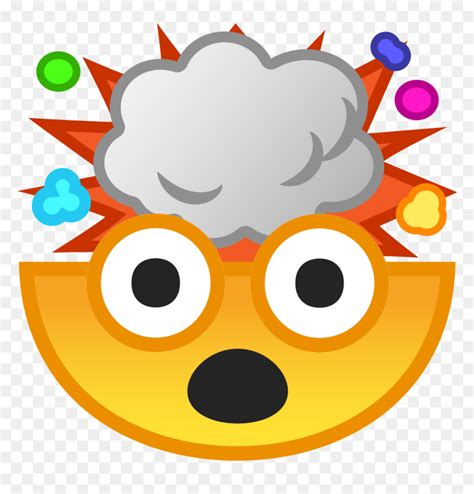 Exploding Head Icon Exploding Head Emoji Hd Png Download Vhv