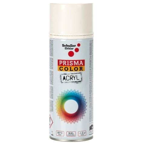 Prisma Color Acryl Spray Vopsea Alb Ral Metal Lemn Sticl