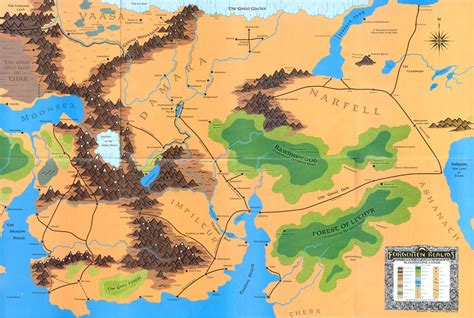 Map Of Forgotten Realms United States Map