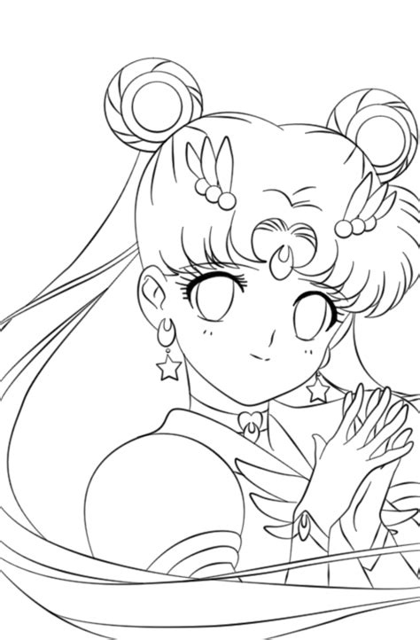 Sailor Moon By Agateczka21 Sailor Moon Coloring Pages Coloring Pages