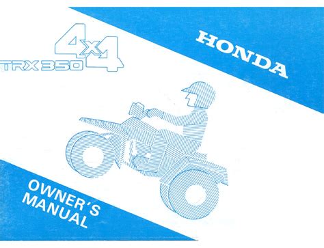 Honda Trx300ex Wiring Diagram Wiring Draw And Schematic