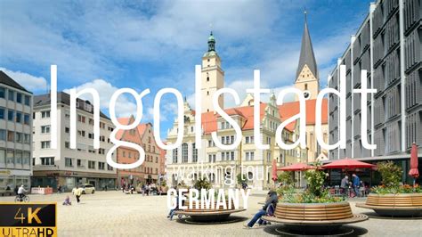 Ingolstadt Germany 🇩🇪 Walking Tour 2023 4k 60fps Hdr Youtube