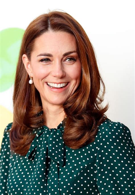 Kate middleton, also known as catherine, duchess of cambridge, is married to prince william of england. Kate Middleton's Photogenic Hair Trick at Evelina Children's Hospital - PureWow