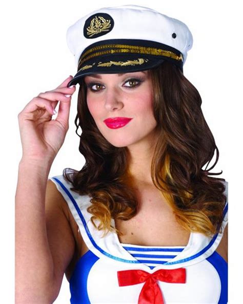 Sequin Sailor Hat Sailor Fancy Dress Sailor Costume Accessories Sailor Hat
