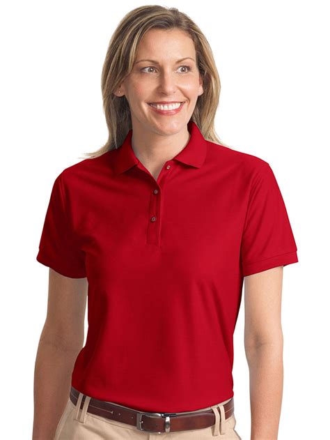 Port Authority Port Authority Womens Classic Knit Collar Polo Shirt