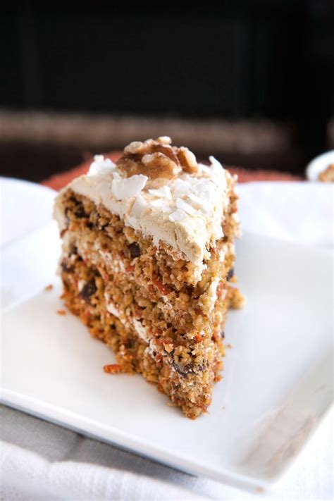 Top tier carrot cake and bottom tier chocolate fudge cake. 3 Layer Paleo Carrot Cake - A Healthy and Delicious Recipe