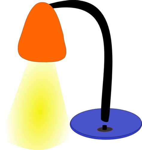 Desktop Lamp Clip Art At Vector Clip Art Online Royalty