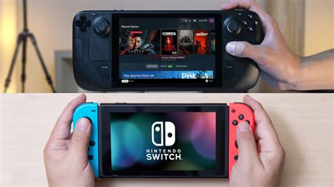 Steam Deck Vs Switch Comparing The Best Gaming Handhelds