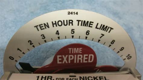 Replacement Decals For Your Duncan Parking Meter Dial Plate High