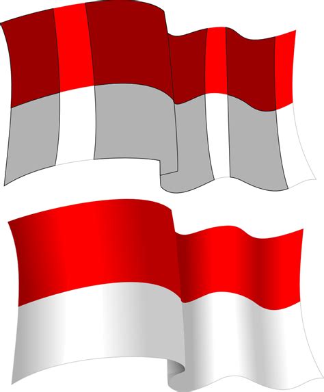 6 Vector Pita Bendera Merah Putih Png Terbaru