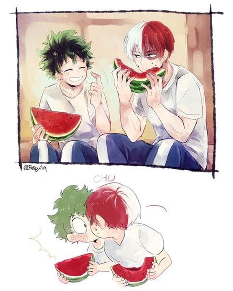 Tododeku Рисунки Милый аниме мальчик Каваи