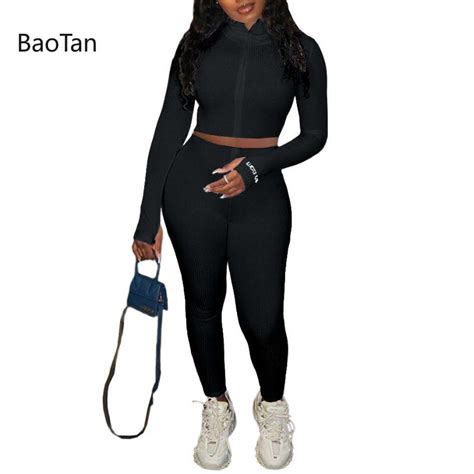two piece outfits for women spring autumn 2 peice sets sexy and club summer jogging suits women s