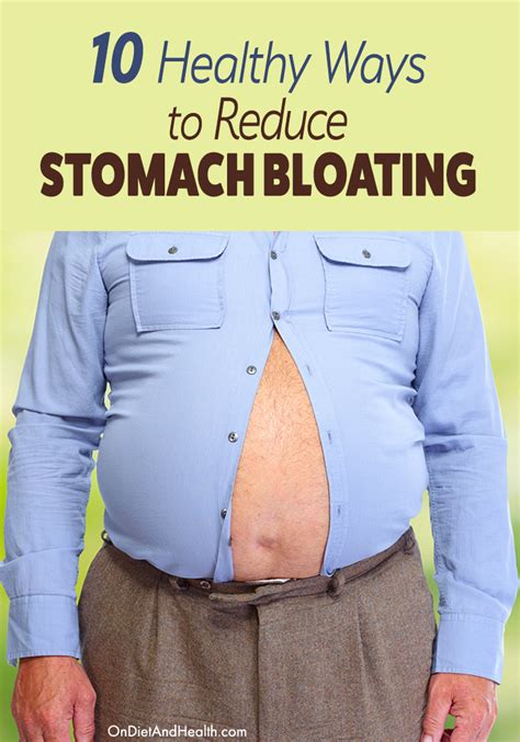 10 Healthy Ways To Reduce Stomach Bloating
