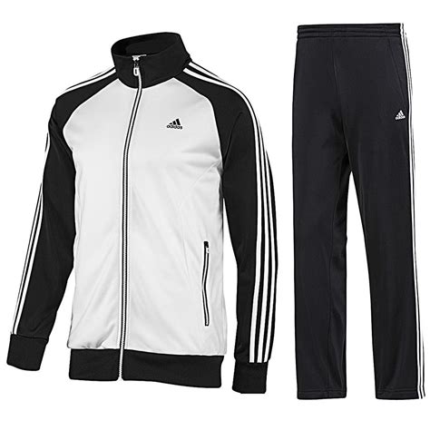 Stay comfortable from home or on the go in adidas men's sweatsuits, short sets and matching sets. Adidas Mens Tracksuit JogSuit 3S Riberio Retro Black/White ...