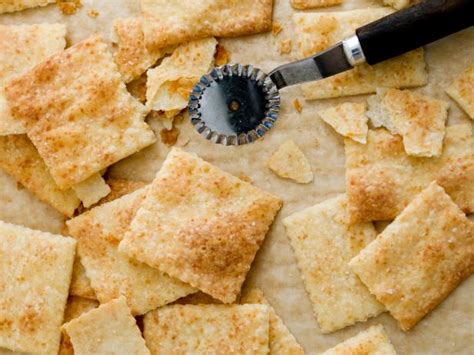 Parmesan Cream Crackers Recipes Cooking Channel Recipe Cooking