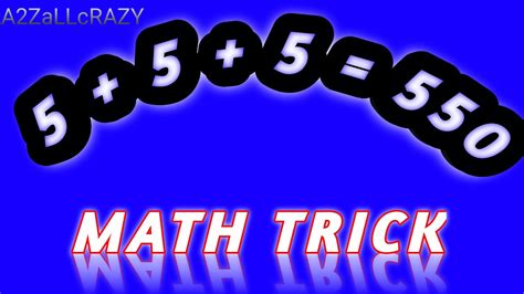 Embarrass Your Teacher 3 Math Trick গণিতের জাদু । শিখো । गणित का जादू । सीखो । Youtube