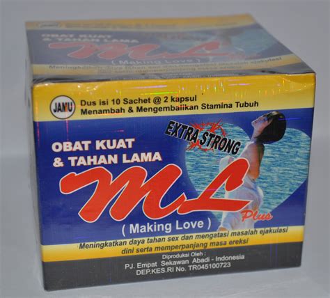 Jamu Ml Obat Kuat Tahan Lama Pria Merk Ml Making Love