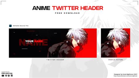 Anime Banner Free Template Behance