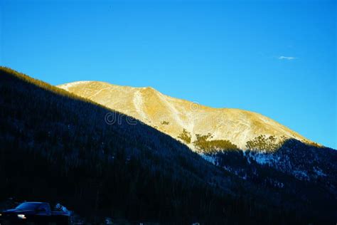 Colorado Snow Mountain Stock Photo Image Of Alpine 107750870