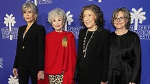 Jane Fonda Joins Rita Moreno, Lily Tomlin, & Sally Field For Premiere ...